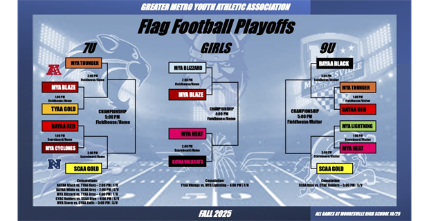 Flag Playoffs - 10/25